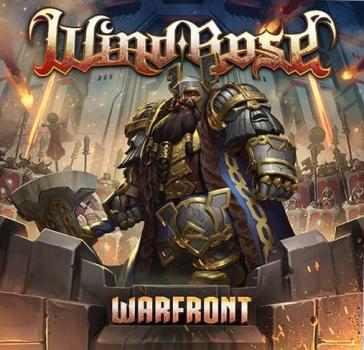 Preview: Wind Rose - Warfront LP (Ltd White Opaque Red Ink Spot Vinyl)